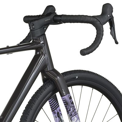 Превью  Велосипед SCOTT Speedster Gravel 10 (2026) Carbon Black/Tulip Purple